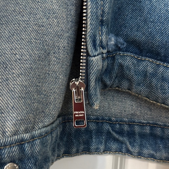 Prada Women's Blue Denim Jacket - Picture 5 of 12